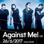 Against Me! předskočí Tim Vantol a Burning Steps
