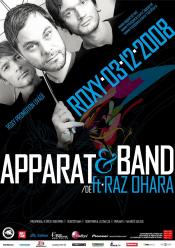Koncert: APPARAT BAND FT. RAZ OHARA 