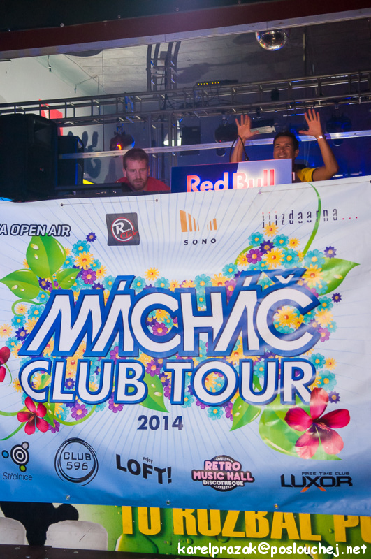 MÁCHÁČ CLUB TOUR - Sobota 30. 8. 2014