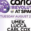 Lucca si zahraje s Carlem Coxem v klubu Space 