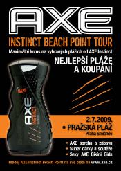 AXE INSTINCT BEACH POINT TOUR